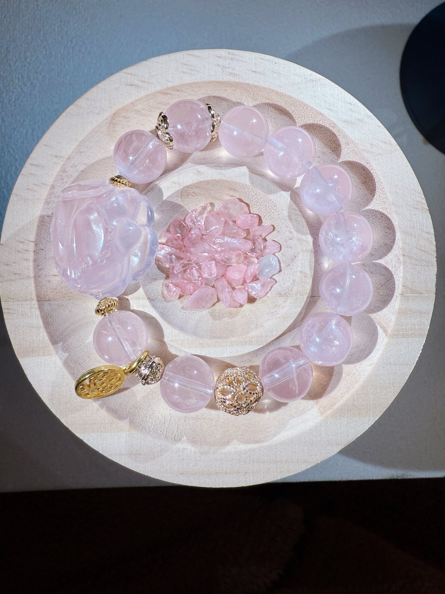 DIY Rose Quartz粉水